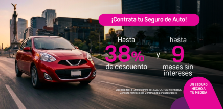 Contrata tu Seguro de auto en Liverpool a meses sin intereses
